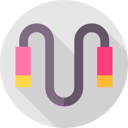 Jumping rope icon