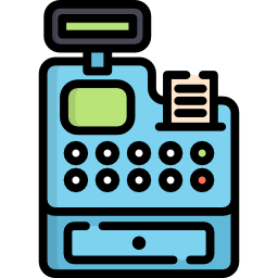 Cash register icon