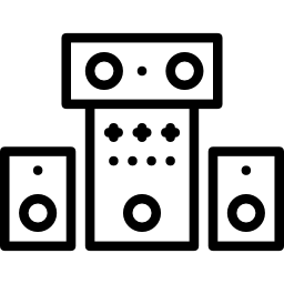 sistema de sonido icono