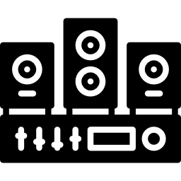 sistema de sonido icono