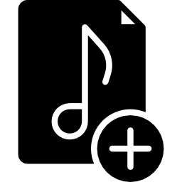arquivo de música Ícone