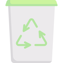 papelera de reciclaje icono