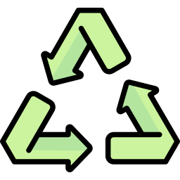 symbole de recyclage Icône