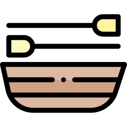 bote de remos icono