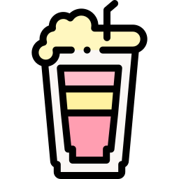bebida espumosa icono