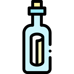 Message in a bottle icon