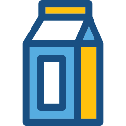 Milk box icon