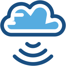 Cloud network icon