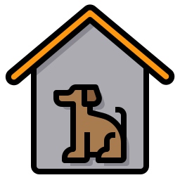 cane da guardia icona