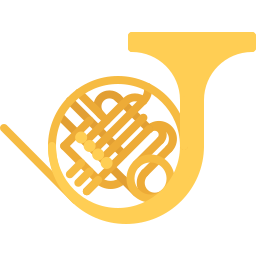 French horn icon