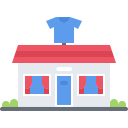 Clothes shop icon