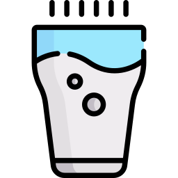 vaso de leche icono