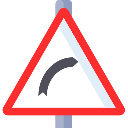 Traffic sign icon