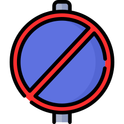 Traffic sign icon