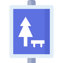 Traffic sign icon