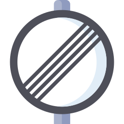 Traffic sign icon