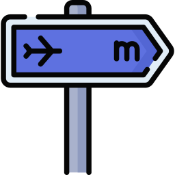 Traffic sign icon