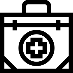 First aid kit icon