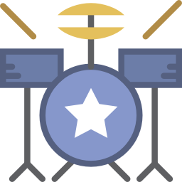 Drum set icon