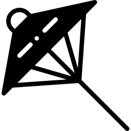 Sun umbrella icon