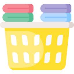 Laundry basket icon