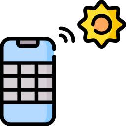 Solar energy icon