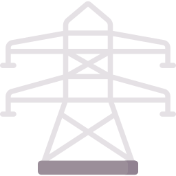 Electric tower icon