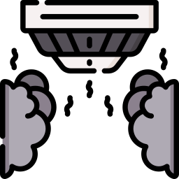 Smoke detector icon