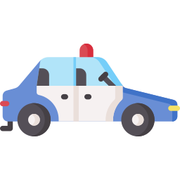 Полицейская машина иконка