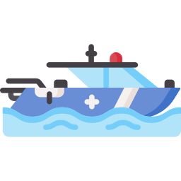 rescate marítimo icono