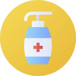 Hand sanitizer icon