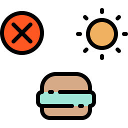 No food icon