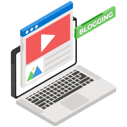 Blogging icon