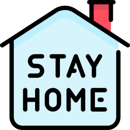 Stay home icon