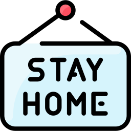 Stay at home icon