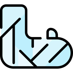 verputzter arm icon