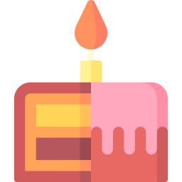 Birthday cake icon