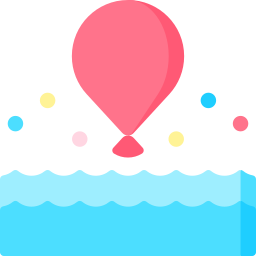 zwemfeest icoon