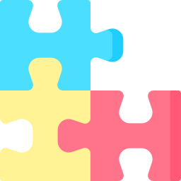 Puzzle pieces icon