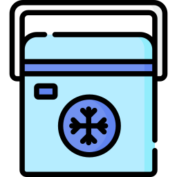 frigo portatile icona