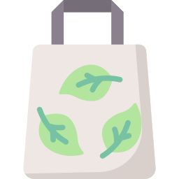 wiederverwertbare tasche icon