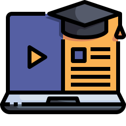 Online learning icon