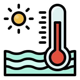 Warm water icon