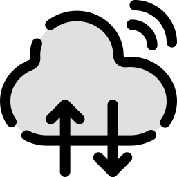 Cloud storage icon