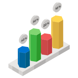 Bar chart icon