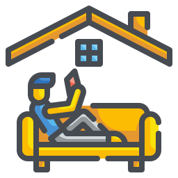 Relaxing icon