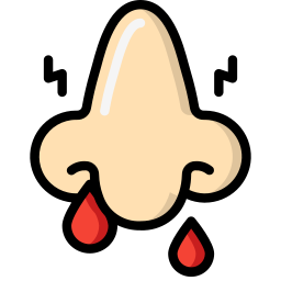 Nose bleeding icon