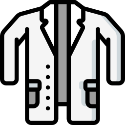 Lab coat icon