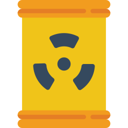 Toxic waste icon