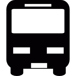 Bus vehicle icon